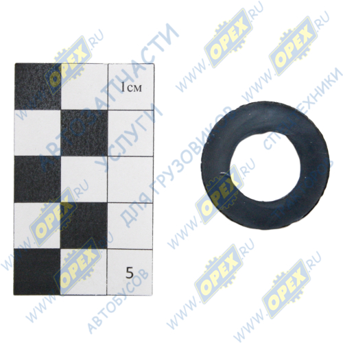 40843 Кольцо С/И (РТИ) 16х27 , h=7 , внутр. паз упл.под трубку 02218 ЧТЗ Techno Drive1